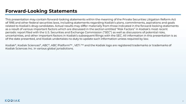 Jefferies Global Healthcare Conference - Page 2