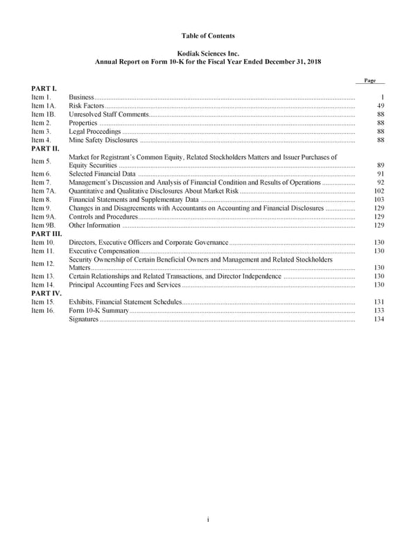 Kodiak 2018 Annual Report - Page 9