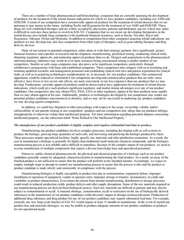 Kodiak 2018 Annual Report - Page 70
