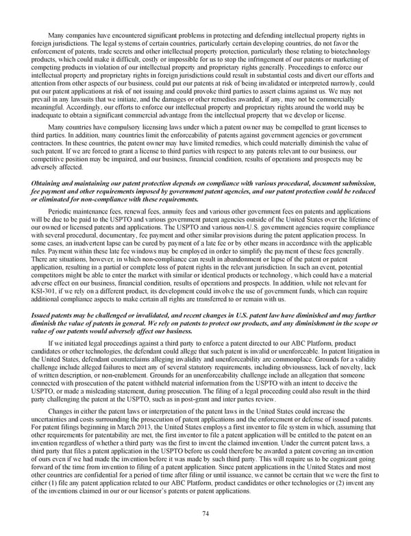 Kodiak 2018 Annual Report - Page 86