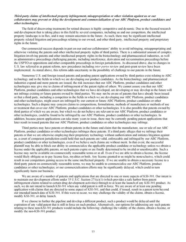 Kodiak 2018 Annual Report - Page 89