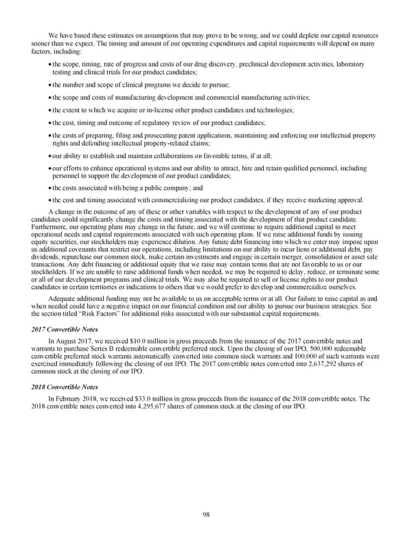 Kodiak 2018 Annual Report - Page 110