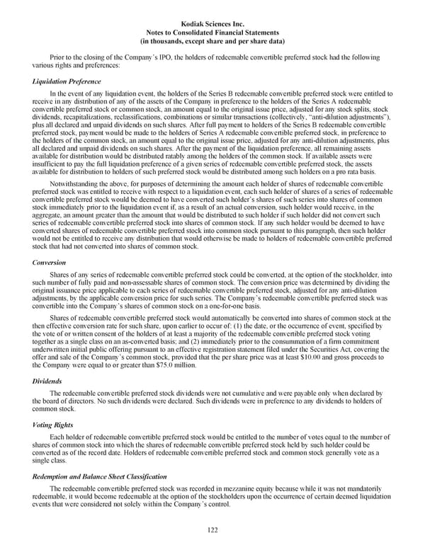 Kodiak 2018 Annual Report - Page 134