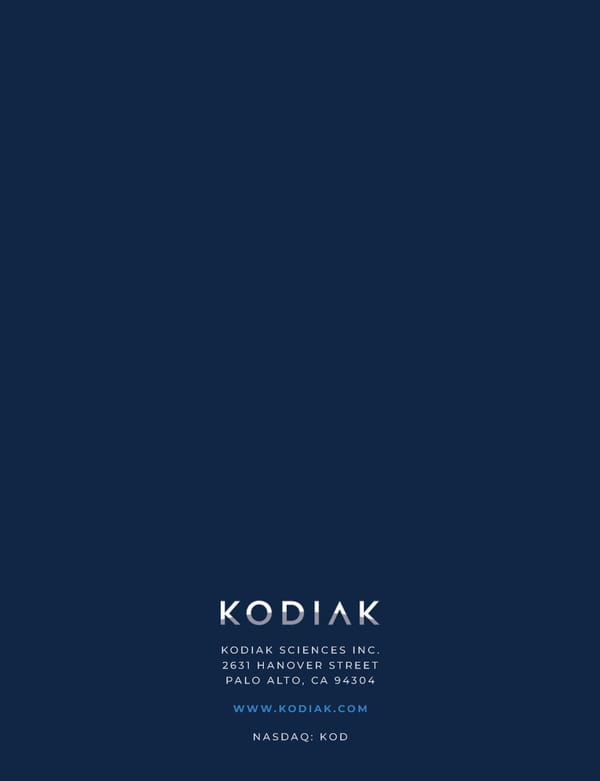 Kodiak 2018 Annual Report - Page 148