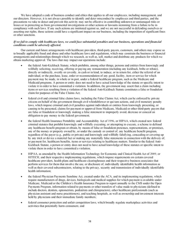Kodiak Ophthalmology Medicines Company 2022 Annual Report - Page 51