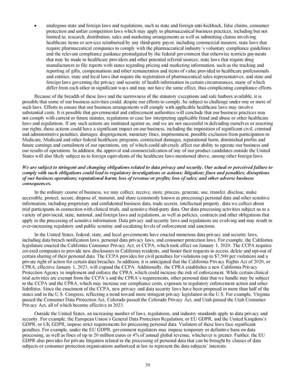 Kodiak Ophthalmology Medicines Company 2022 Annual Report - Page 52