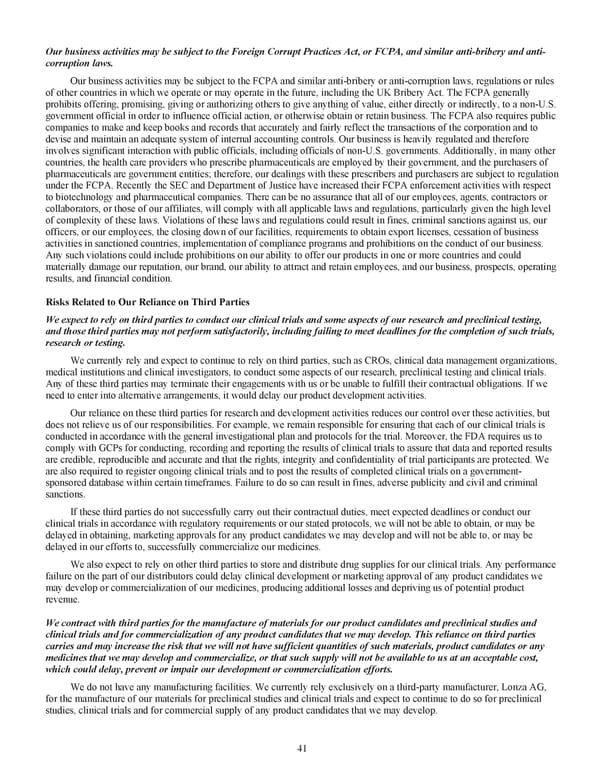 Kodiak Ophthalmology Medicines Company 2022 Annual Report - Page 54