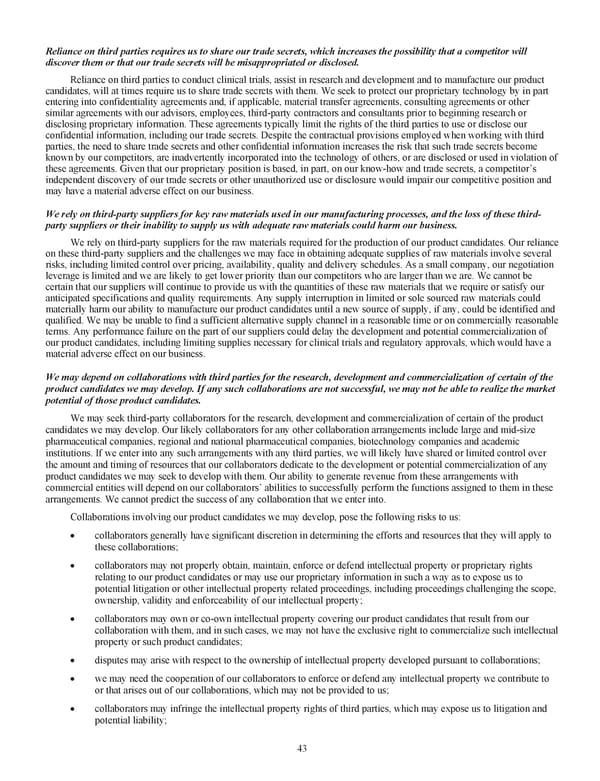 Kodiak Ophthalmology Medicines Company 2022 Annual Report - Page 56