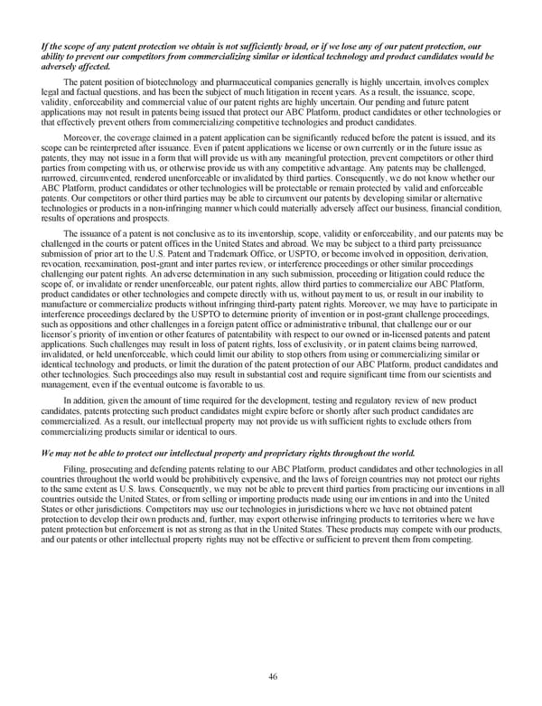 Kodiak Ophthalmology Medicines Company 2022 Annual Report - Page 59