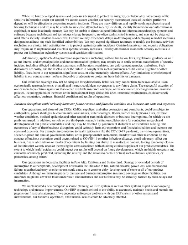 Kodiak Ophthalmology Medicines Company 2022 Annual Report - Page 69