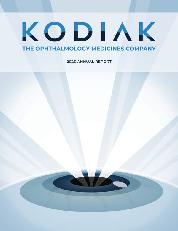 Kodiak: 2023 Annual Report - Page 1