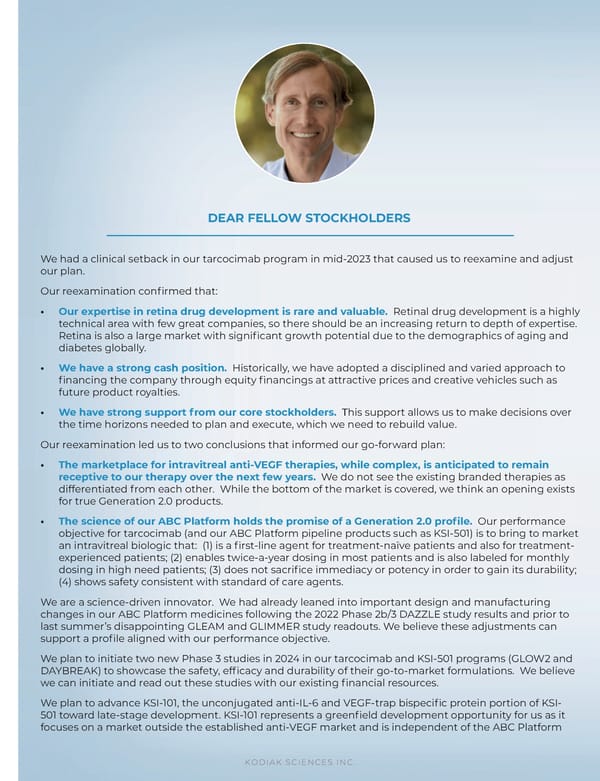 Kodiak: 2023 Annual Report - Page 2