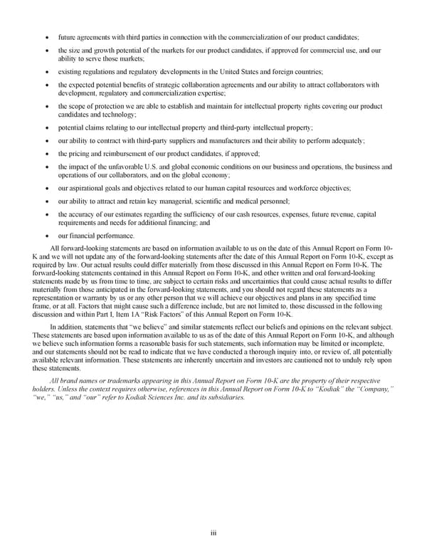 Kodiak: 2023 Annual Report - Page 8