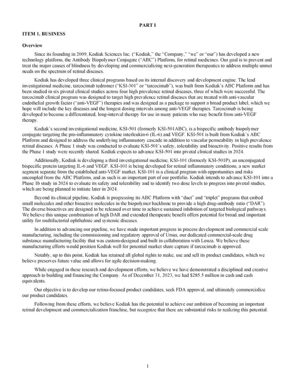 Kodiak: 2023 Annual Report - Page 11