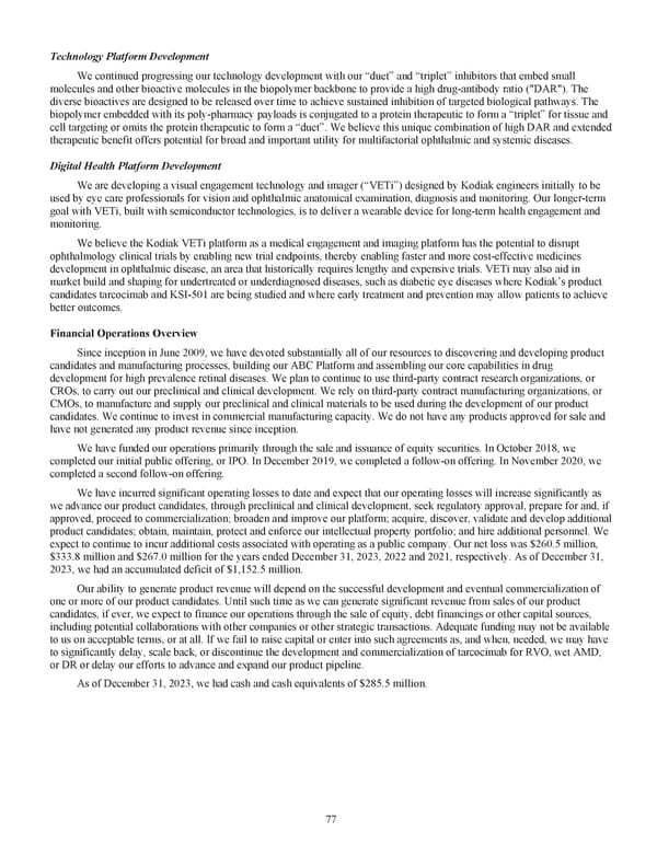 Kodiak: 2023 Annual Report - Page 87