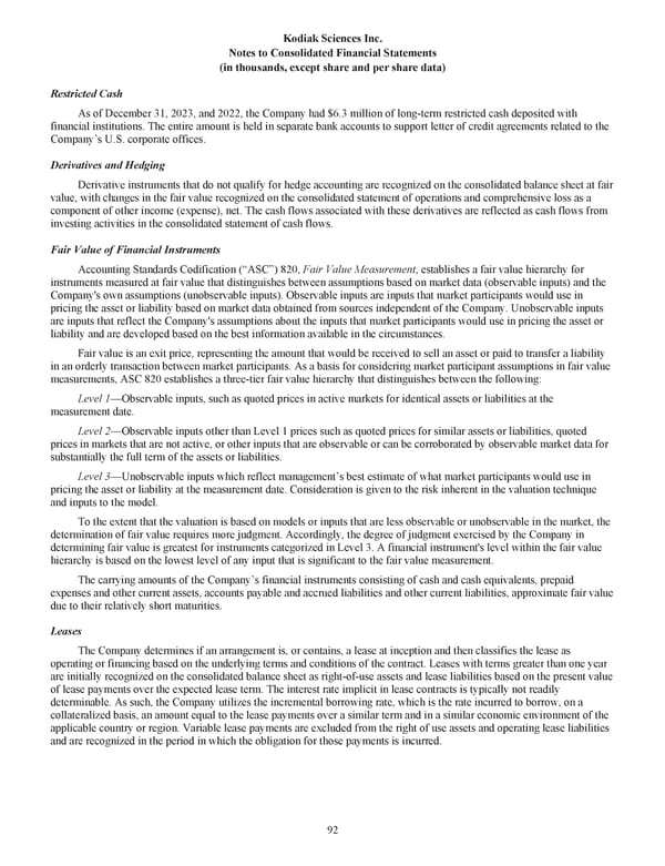 Kodiak: 2023 Annual Report - Page 102