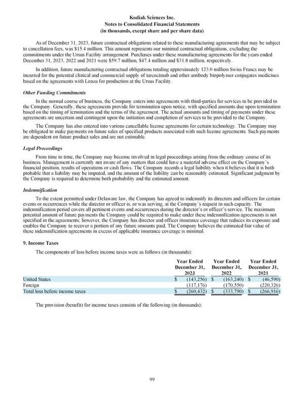Kodiak: 2023 Annual Report - Page 109