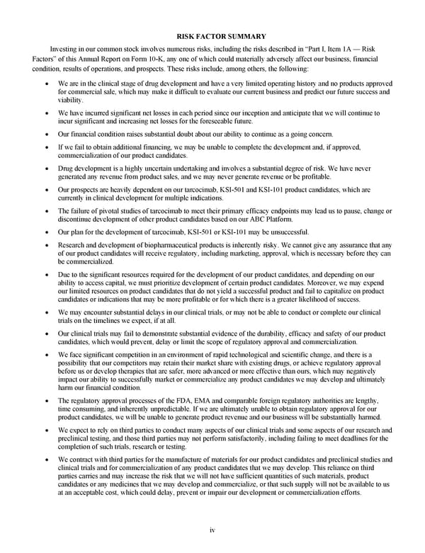Kodiak Sciences 2024 Annual Report - Page 11