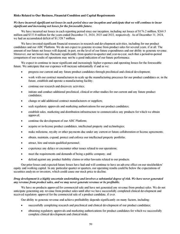 Kodiak Sciences 2024 Annual Report - Page 71