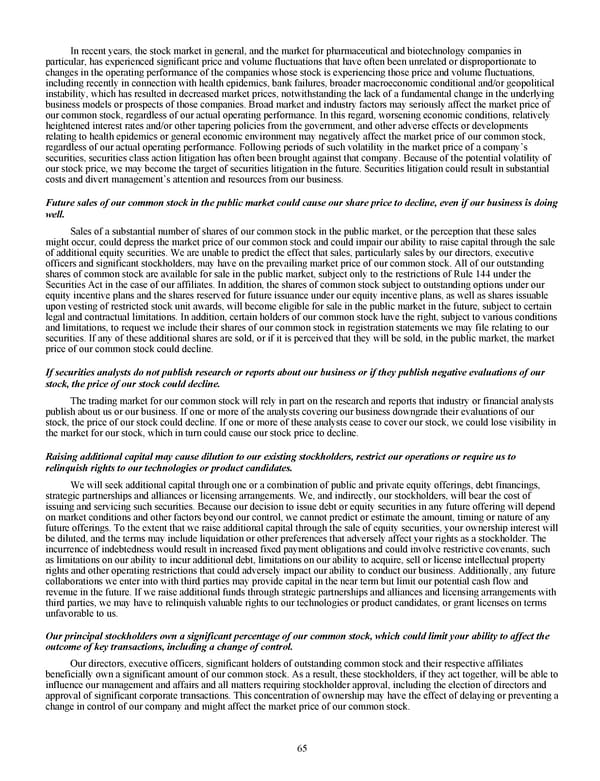 Kodiak Sciences 2024 Annual Report - Page 77
