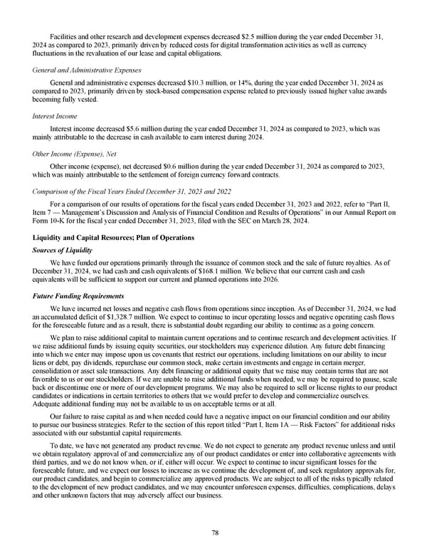 Kodiak Sciences 2024 Annual Report - Page 90