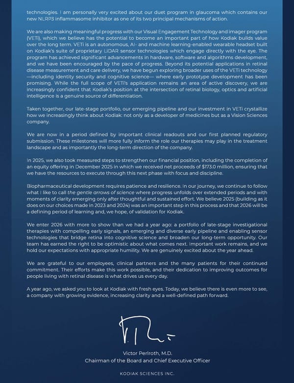 Kodiak Vision Sciences: Annual Report 2025 - Page 4