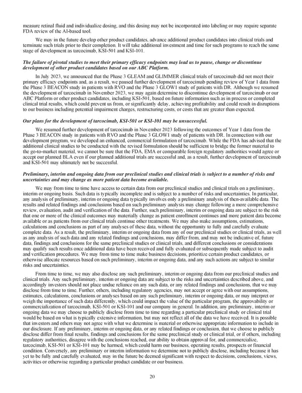 Kodiak Vision Sciences: Annual Report 2025 - Page 32