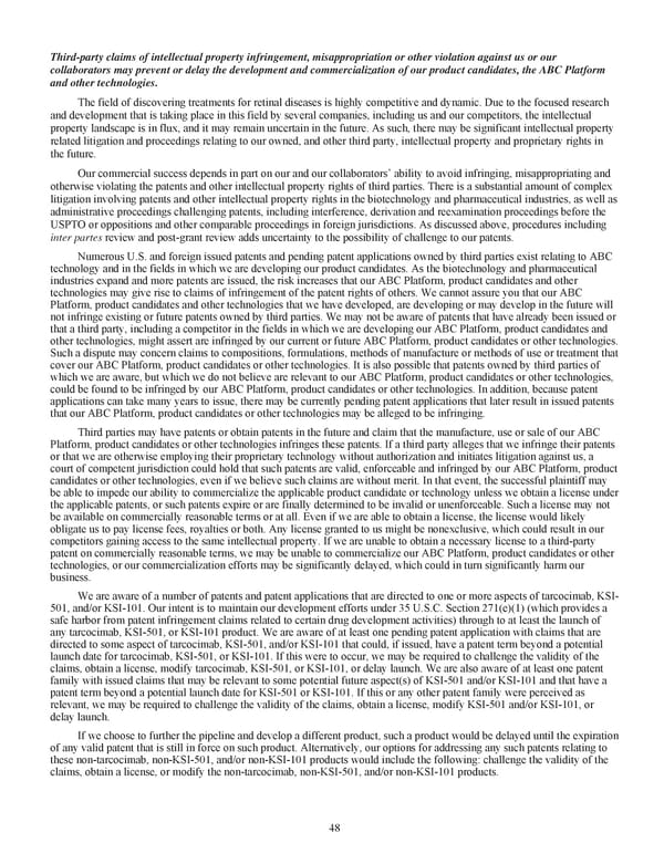 Kodiak Vision Sciences: Annual Report 2025 - Page 60