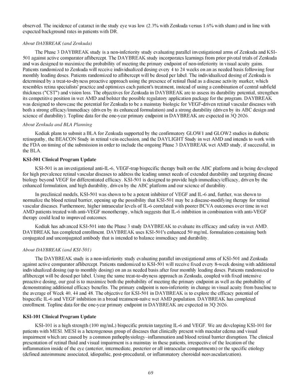 Kodiak Vision Sciences: Annual Report 2025 - Page 81