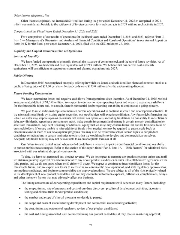 Kodiak Vision Sciences: Annual Report 2025 - Page 85