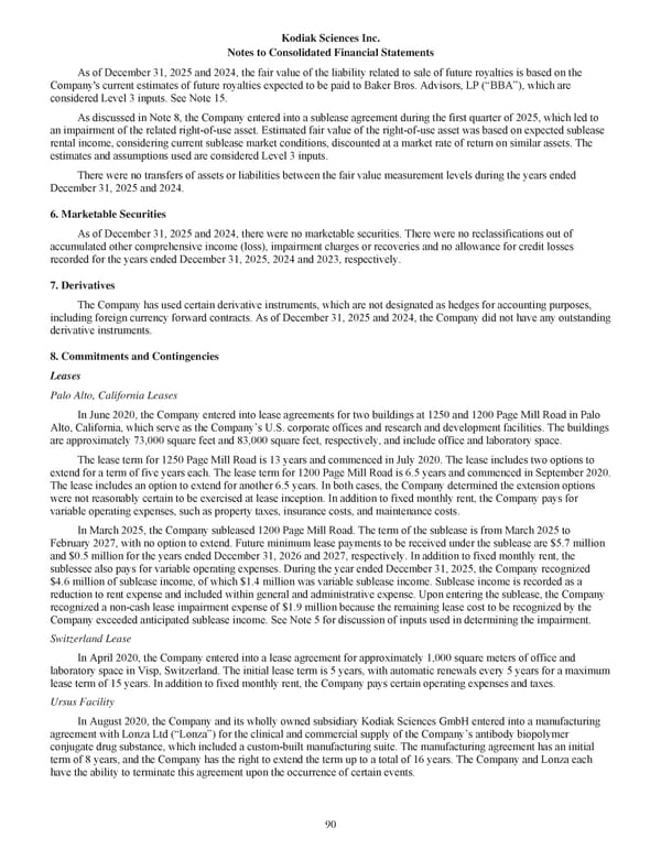 Kodiak Vision Sciences: Annual Report 2025 - Page 102