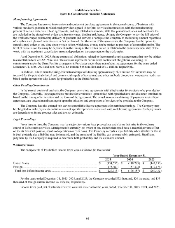 Kodiak Vision Sciences: Annual Report 2025 - Page 104