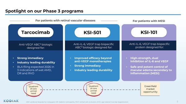 Presentation at Jefferies Global Healthcare Conference  - Page 5
