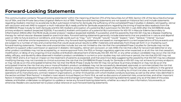 Phase 3 Study Results of Zenkuda™ in Diabetic Retinopathy - Page 2
